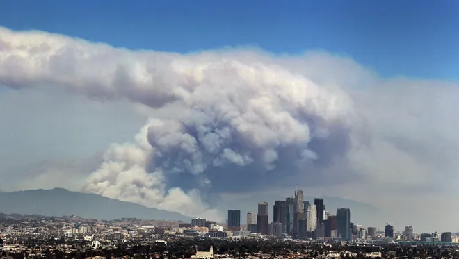 Wildfire in Los Angeles